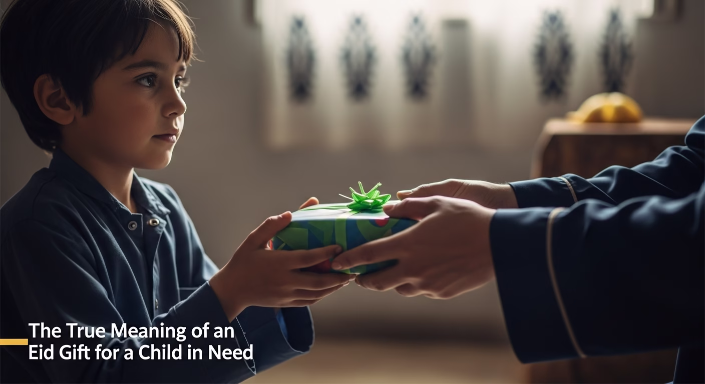 The True Meaning of an Eid Gift for a Child in Need