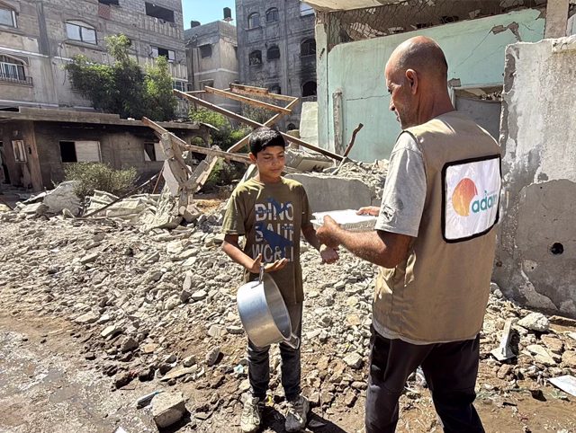 feed families in gaza